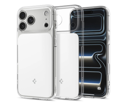 Etui ochronne do smartfonów Spigen Ultra Hybrid T MagSafe do iPhone 18 Pro/17 Pro (glossy white